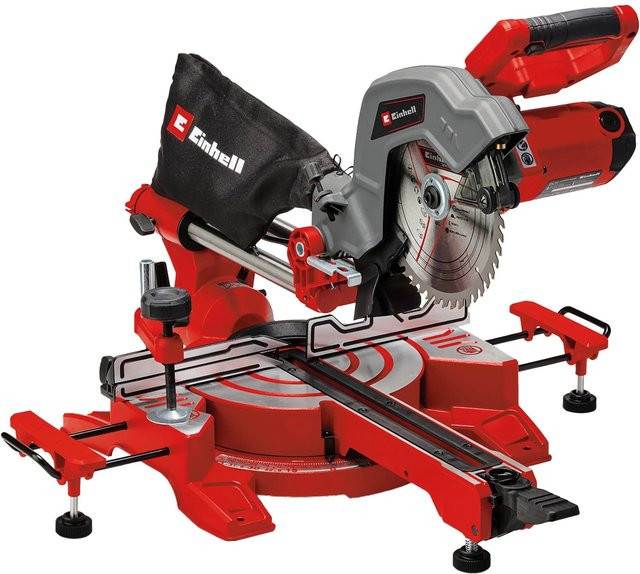 Einhell TC-SM 216 Zug-Kapp- und Gehrungssäge in Rot - Bild 1