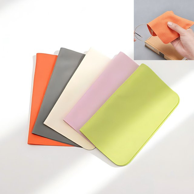 VOPHA Mikrofaser-Reinigungstuch PB01 für Brillen, Linsen und Bildschirme, 5er Pack - Bild 1