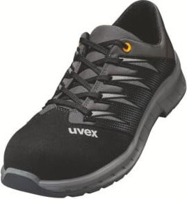 Uvex Halbschuhe 2 trend S2 Sicherheitsschuhe schwarz grau Weite 11 Größe 52 - Bild 1