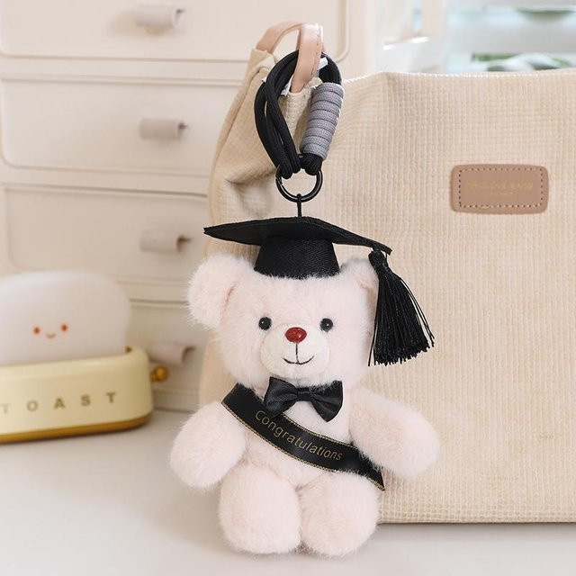 Yiran toy Abschlussbär Plüschtier, Bunt / Mehrfarbig, 15cm - Bild 1