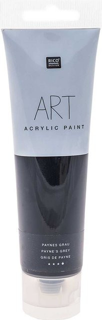 Rico Design ART Künstler Acrylfarbe Paynes-Grau, 100 ml - Bild 1