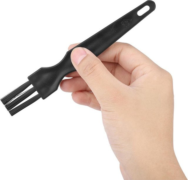 DIYelecs Antistatisches Staubwischer-Reinigungsset für Computertastaturen und kleine Räume, 5 Stück, Beige - Bild 1