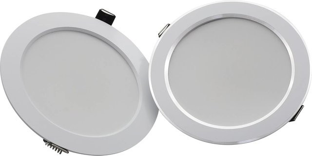 PARKSON Wasserdichtes LED-Downlight Runde LED-Deckeneinbauleuchte in Weiß - Bild 1
