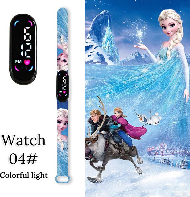 Disney Digitaluhr, Bunt, Silikon, Kinder - Bild 1