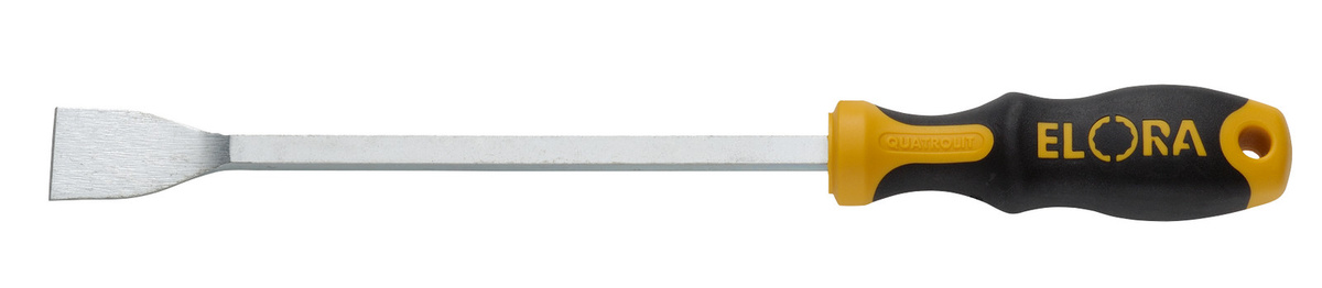 Elora Dichtungs-Flachschaber gekröpft, Farbe: Silber, ELORA-290-80G - Bild 1
