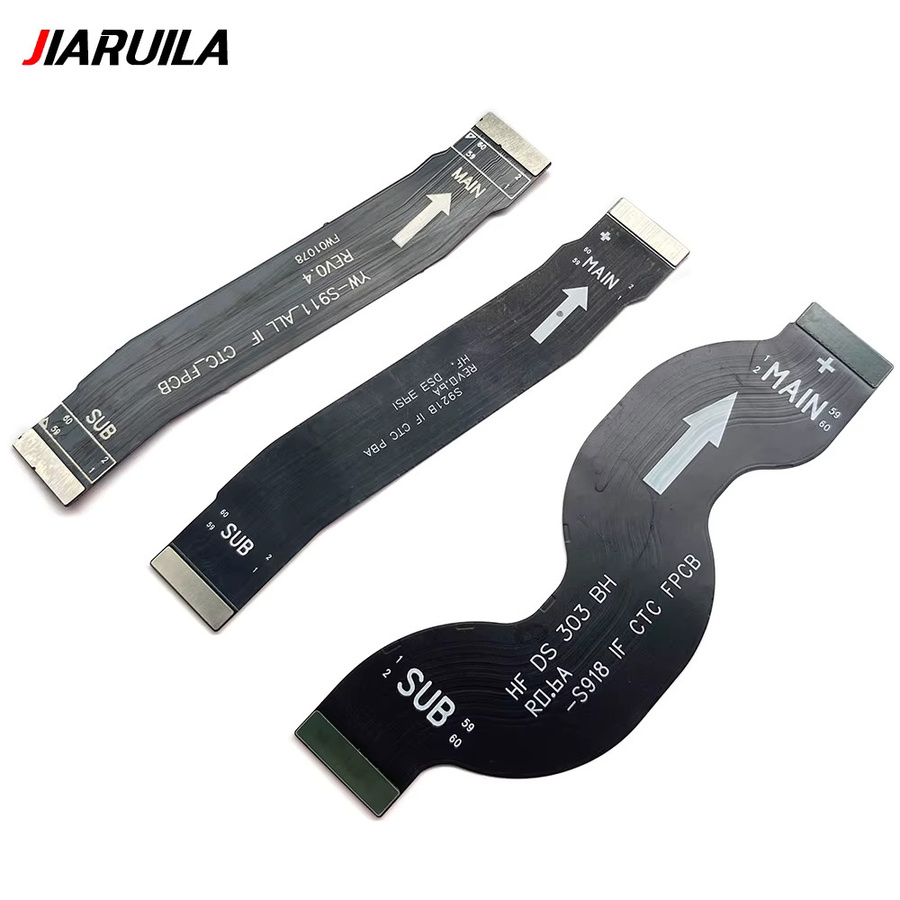 50 Stück Samsung S24 S24 Plus S24 Ultra Ersatzteil Set: FPC LCD Display Verbindung, Wi-Fi Signal Antenne und USB Mainboard Flex Kabel Band in Schwarz - Bild 4