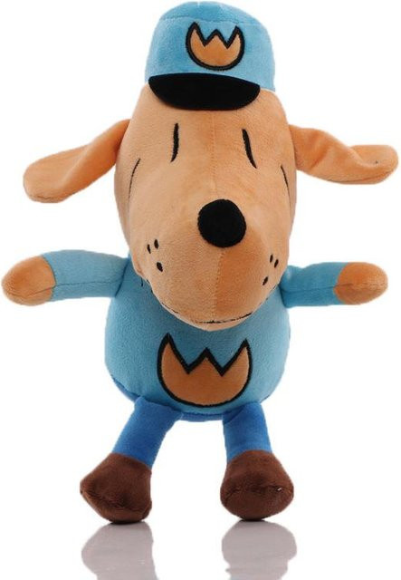 Yiran Health & Beauty Dog Man Hundemann Plüschtier, 25cm, beige - Bild 1