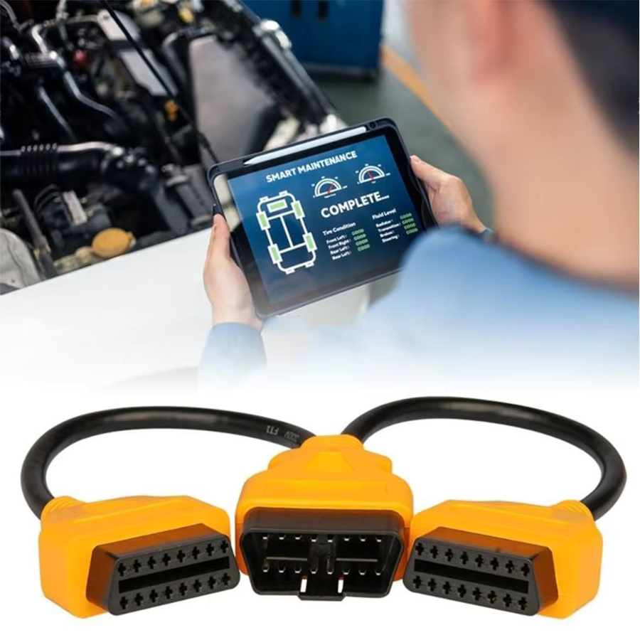 16-poliges OBD2-Verlängerungskabel und Splitter als 1 auf 2 Konverter und Multifunktions-Adapterkabel für dein Auto - Bild 4