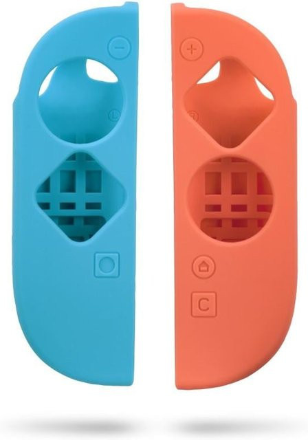 uRage Schutzhüllen für Nintendo Switch 2 Joy-Con links und rechts, Rot/Blau - Bild 1