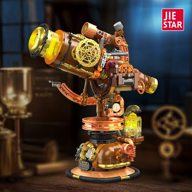 GSF Steampunk Teleskop Cyberpunk, Lernspielzeug, Kunststoff - Bild 1