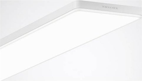 Trilux Lunexo D2 C LED-Aufbauleuchte in Weiß mit Bewegungsmelder, Dämmerungssensor und WLAN-Steuerung - Bild 1