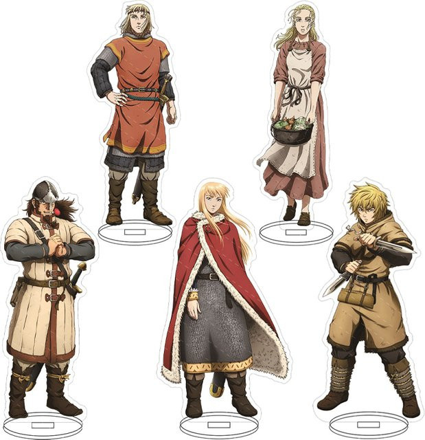 Bandai Vinland Saga Anime-Figur, Acryl-Ständer, 16cm, Kunststoff - Bild 1