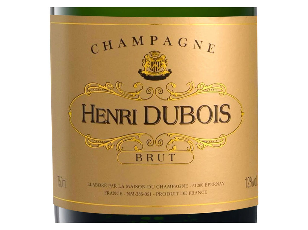 Henri Dubois Champagner Brut aus Frankreich, Cuvée, 0,75 l - Bild 2