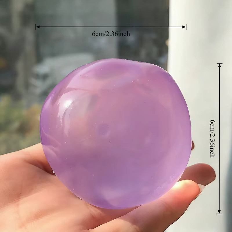 Bandai Mochi-Quetschspielzeug, Transparentes Kokosnussöl-Maltose-Quetschspielzeug, Sensorikspielzeug - Bild 6