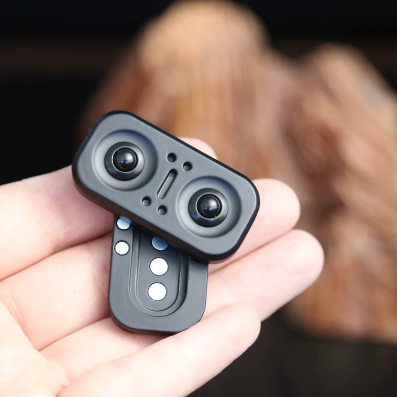 AHHLCLT Eule Fidget Spinner, Magnetischer Push Slider, Metall, EDC Spielzeug - Bild 1