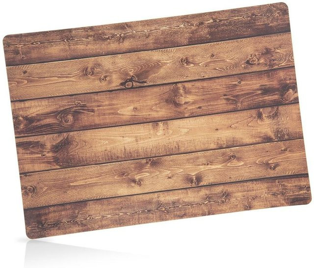 Rechteckige Tischmatte von SuperMerchantEU in Braun, abwischbar, B/T: 43 x 30 cm - Bild 1