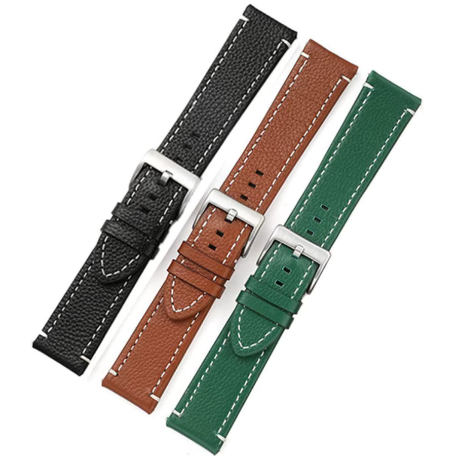 VNWCT Uhrenarmband Leder, Unisex - Bild 2