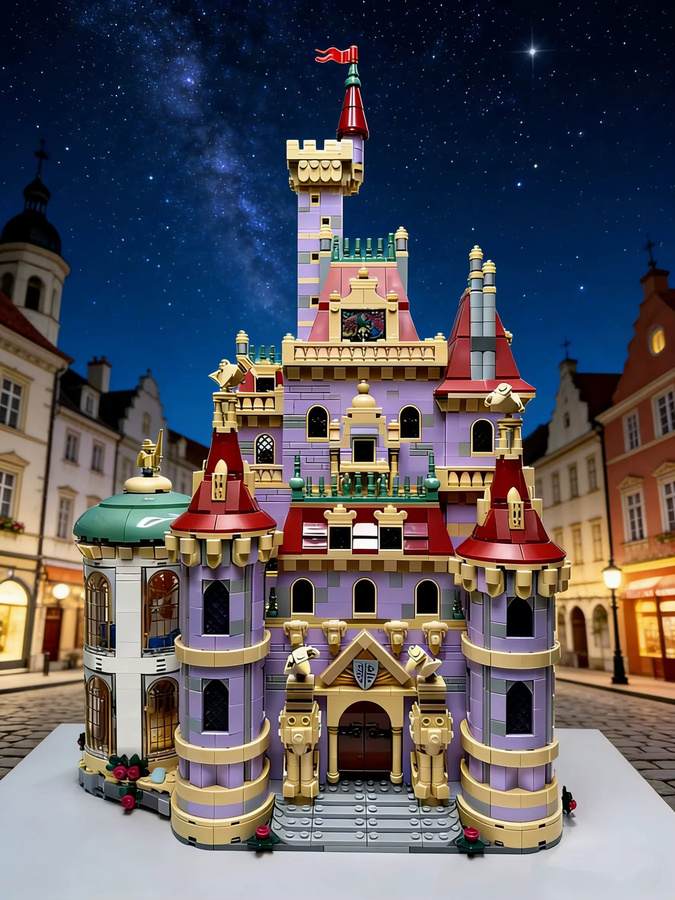Potdemiel Prinzessinnen-Schloss, Lernbausteine, multicolor - Bild 2