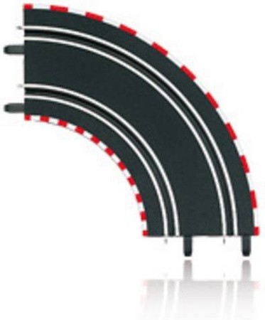 Carrera GO!!! Kurve 1/90°, 2-teiliges Set