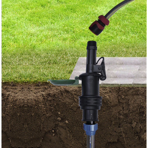 Cornat Wassersteckdose in Schwarz/Grün aus Polypropylen - Bild 2