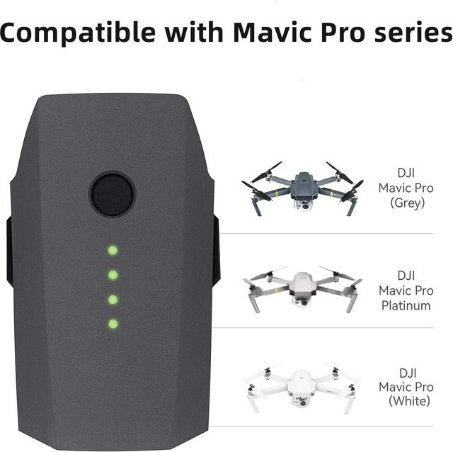 DJI Intelligenter Flugakku 3830mAh für Mavic Pro Serie, Grau - Bild 1