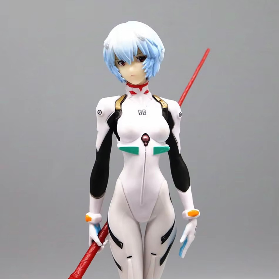 Bandai Evangelion Rei Figur, Actionfigur, 22cm, Kunststoff, Weiß - Bild 2