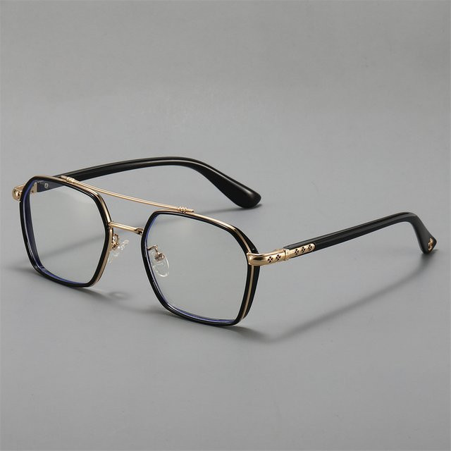 Hindfield Korrektionsbrille, hexagonal, Vollrand, transparent, Unisex - Bild 1