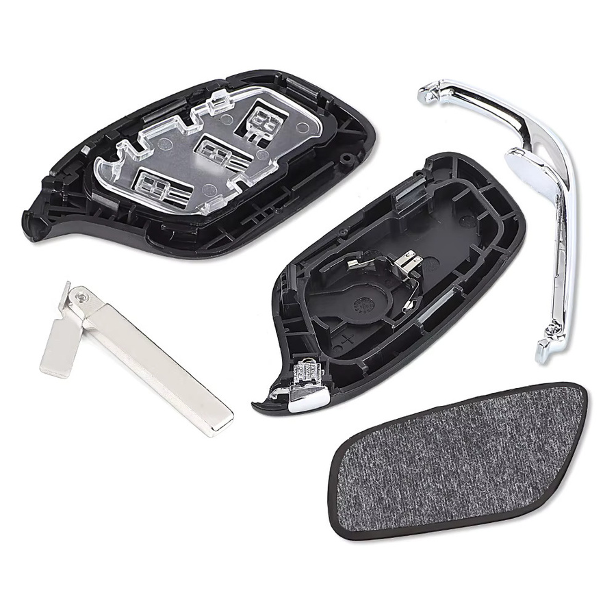 KEYECU Smart Remote Auto Schlüssel Gehäuse mit 3 Tasten für MG MG4 MG5 MG6 MG ZS EV HS EHS ZX GT Roewe RX3 RX8 ERX5 RX5 I6 I5 in Schwarz oder Grün - Bild 4