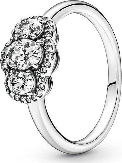 Wucifang Jewelry Ring, 925 Silber, Kristall, Damen - Bild 1