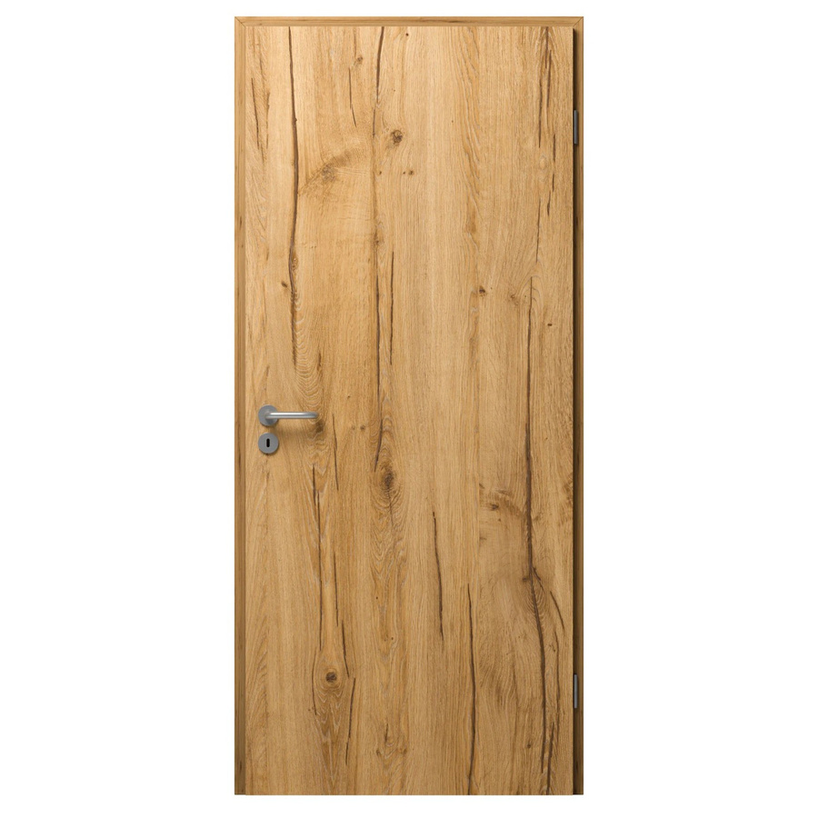 GetaDoor Dekorfolie Zimmertür Risseiche Braun, B: 86,0 cm, H: 198,5 cm, Anschlag Rechts - Bild 2