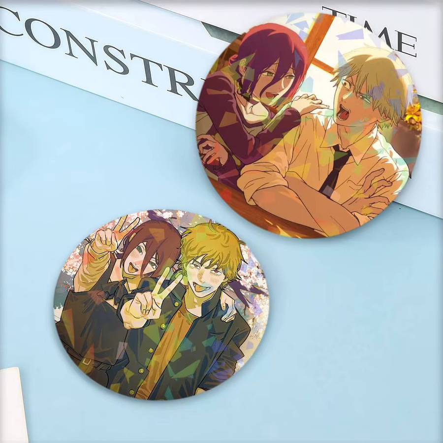 Brosche Anime Kettensäge Mann Reze, Unisex - Bild 3