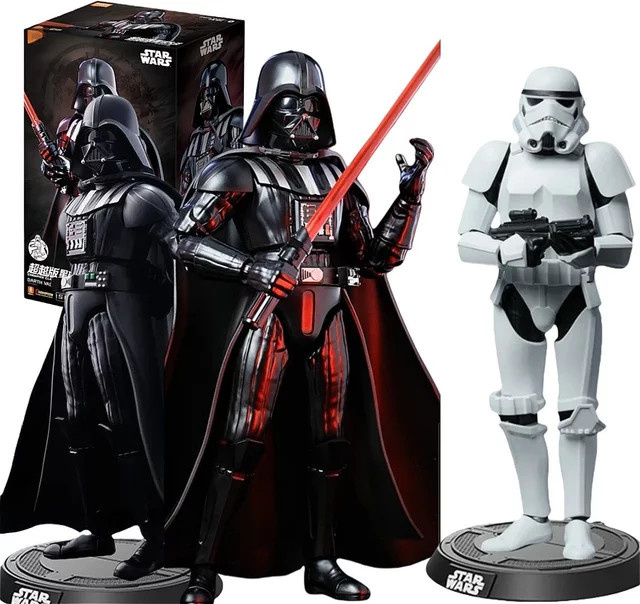 Blokuke Darth Vader Skywalker Imperial Stormtrooper, Actionfigur - Bild 1