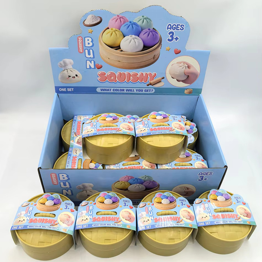 Bandai Dumpling-Squishies, Stressball, Fidget-Sensorikspielzeug, multicolour - Bild 3
