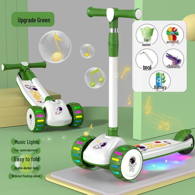 Zusammenklappbarer Kinderroller, Unisex, ab 3 Jahre - Bild 1