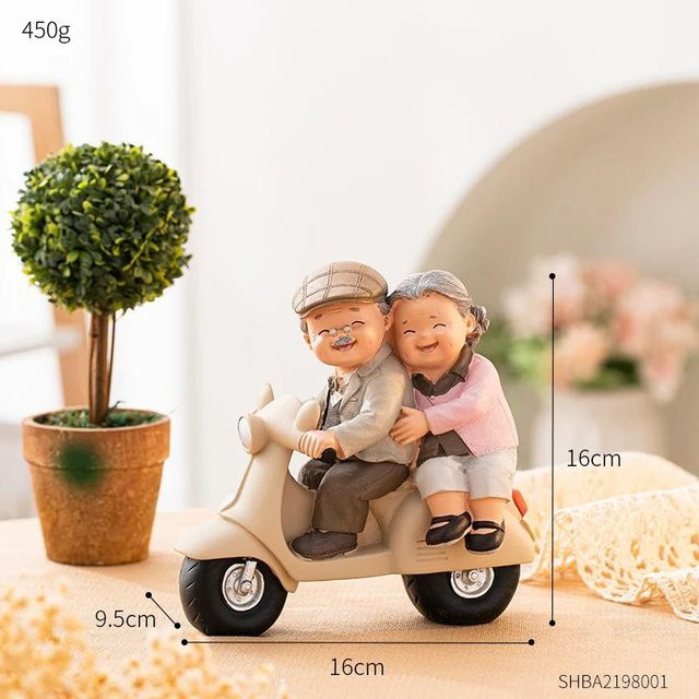 Household supplies MH Moderne Paar Figur aus Harz als dekorative Miniatur-Statue für dein Zuhause - Bild 1