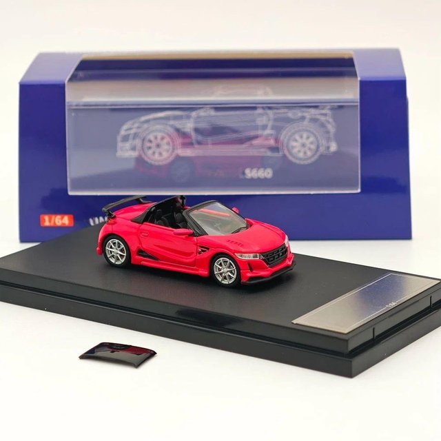 Meister JDM S660 Kompakt Mugen Cabrio Roadster, Diecast, 1:64, ab 14 Jahren - Bild 1