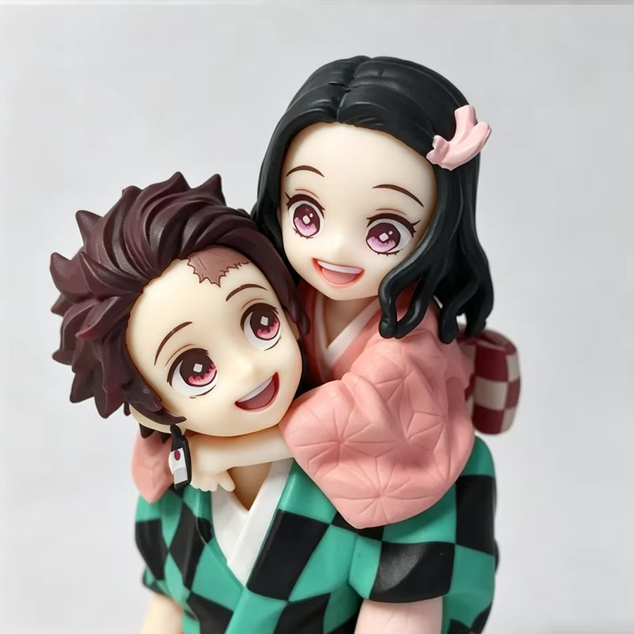 Bandai Demon Slayer Tanjirou Agatsuma Zenitsu Kyoujurou Actionfigur, PVC - Bild 3