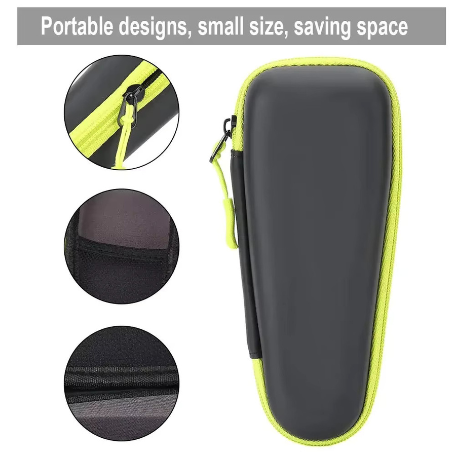 Philips OneBlade Reiseetui QP2530/2520, tragbare EVA-Schutztasche für Rasierer in Schwarz, B/T/H: 18,0 x 7,5 cm - Bild 3