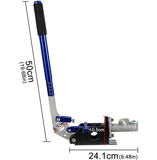 Bymaocar Hydraulische Handbremse mit Hall-Sensor für Rennsimulator, USB Gaming-Zubehör für PC, Xbox und PlayStation, Blau - Bild 1