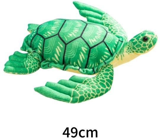 Yiran Health & Beauty Schildkröte Plüschtier, Grün - Bild 1