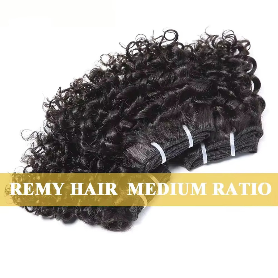JACEY Haar Extensions, Mongolisches Afro, Tiefe Welle, Remy Echthaar - Bild 4