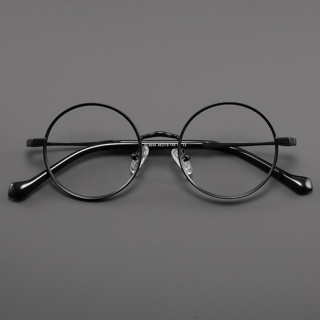 Bai Fen Bai Electronic 3C Korrektionsbrille, Titanium, Rund, Vollrand, Unisex, gray - Bild 1