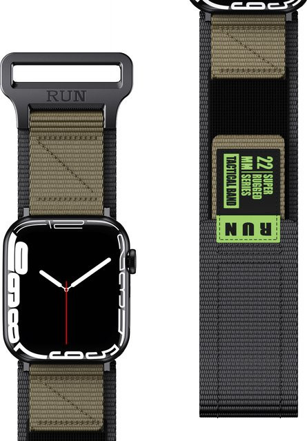 Sport Loop Armband Nylon, Schwarz, Unisex - Bild 1