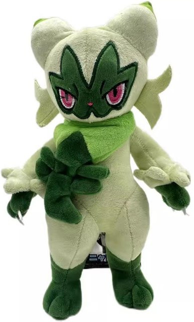 Pokemon Sprigito Floragato Meowscarada Plüschpuppe Plüsch - Bild 1