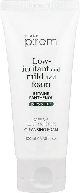 mache p:rem Rette mich Relief Reinigungsschaum, 100 ml, mit Panthenol und Hyaluronsäure - Bild 1