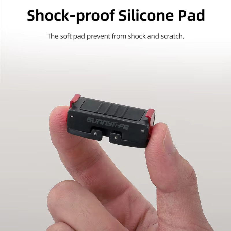 Faltbare magnetische Adapterhalterung für DJI OSMO 360, Action 5 Pro, 4 und 3 in Schwarz – Schnellverschluss-Halterung für Kamera-Stative und Selfie-Sticks - Bild 4
