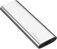 MediaRange Externe SSD mit 480 GB Speicherplatz und USB-C Anschluss in Silber - Bild 1