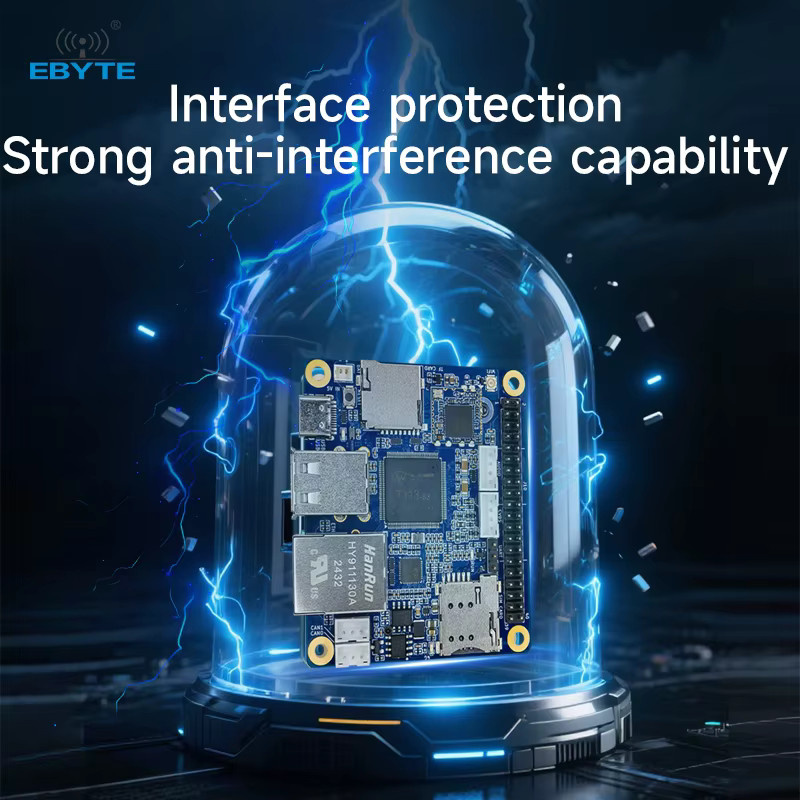 EBYTE ECB31 T113-S Single Board Computer mit 128/256 MB DDR3 und 8 GB eMMC in Blau - Bild 3