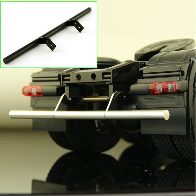 Tamiya Metall-Simulations-Heckstoßstange, 1:14, Zubehör - Bild 1