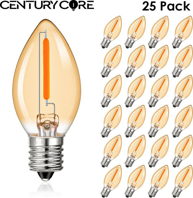 Grensk LED Kerzenlampe E12 in Warm Weiß mit 0,5W für dekorative Beleuchtung - Bild 1